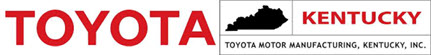 Toyota Motor Manufacturing Kentucky logo.